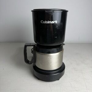 Cuisinart DCC-450BK 4-Cup Coffee Maker with Stainless-Steel Carafe Black Tested